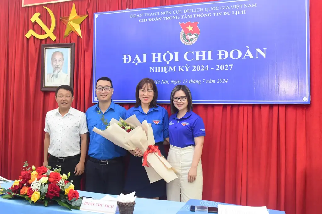 Đoàn Thanh niên Trung tâm Thông tin du lịch tổ chức Đại hội Chi đoàn nhiệm kỳ 2024 – 2027